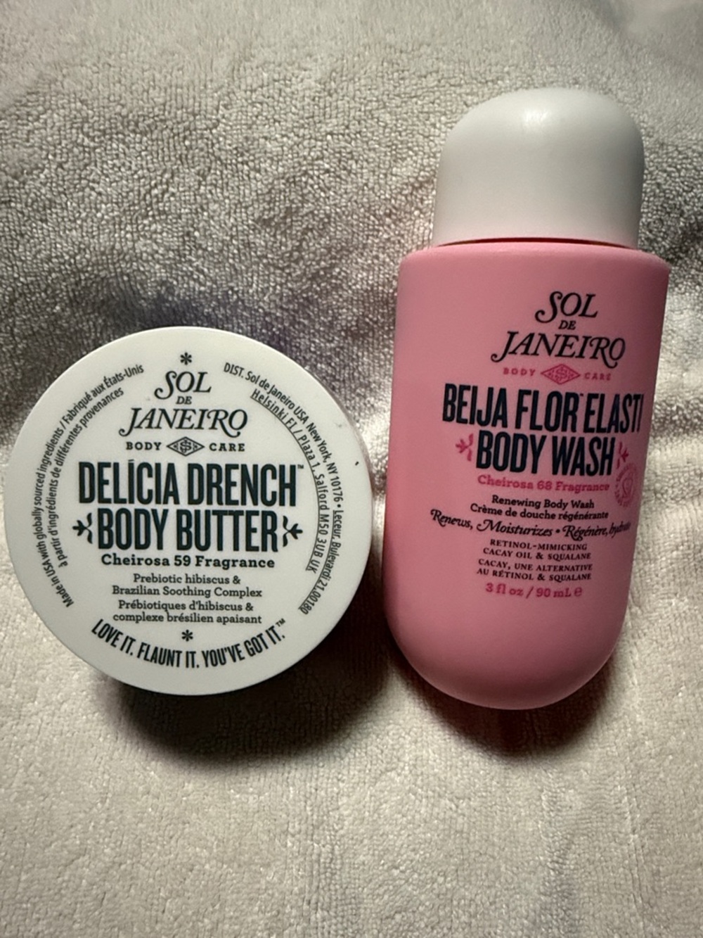Sol de Janeiro Beija Flor Elasti Body Wash & Delicia Drench Body Butter
